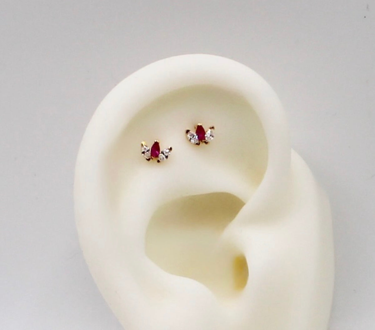 Pink Tulip Stud | 18carat