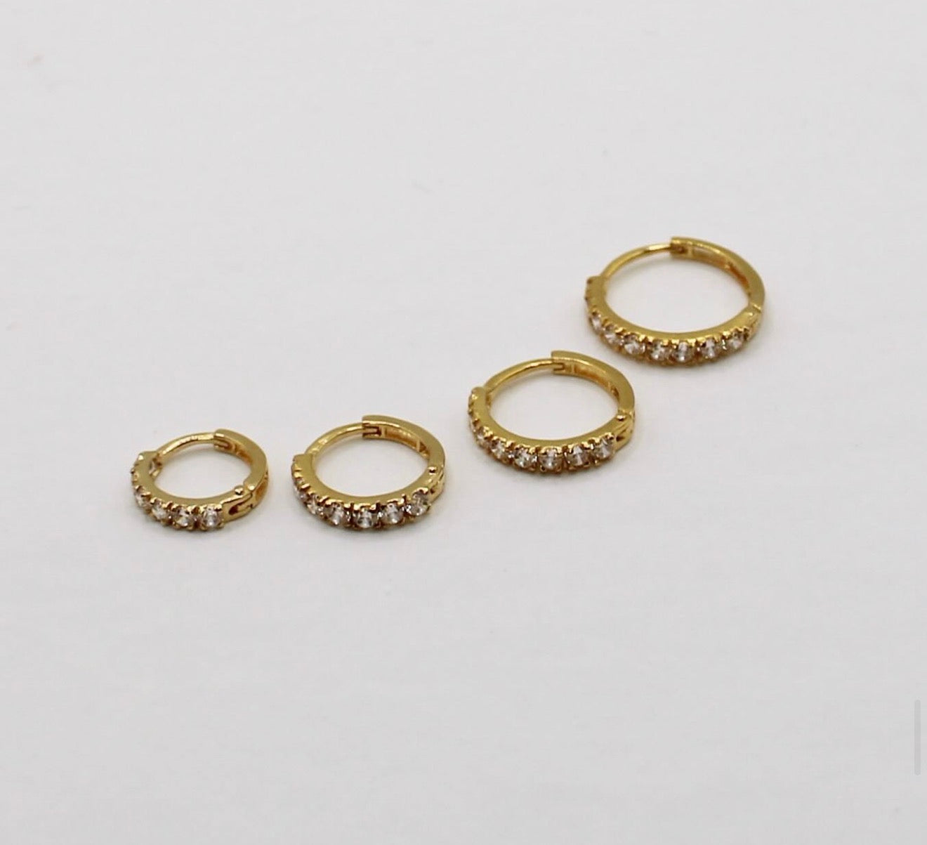 Chunky-ish Sparkly Hoop