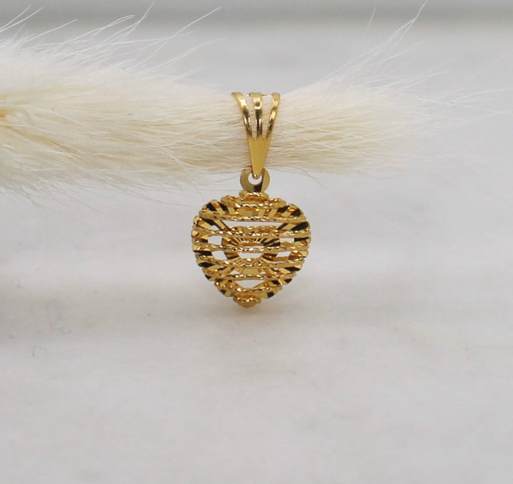 Wired 22carat Heart Pendant