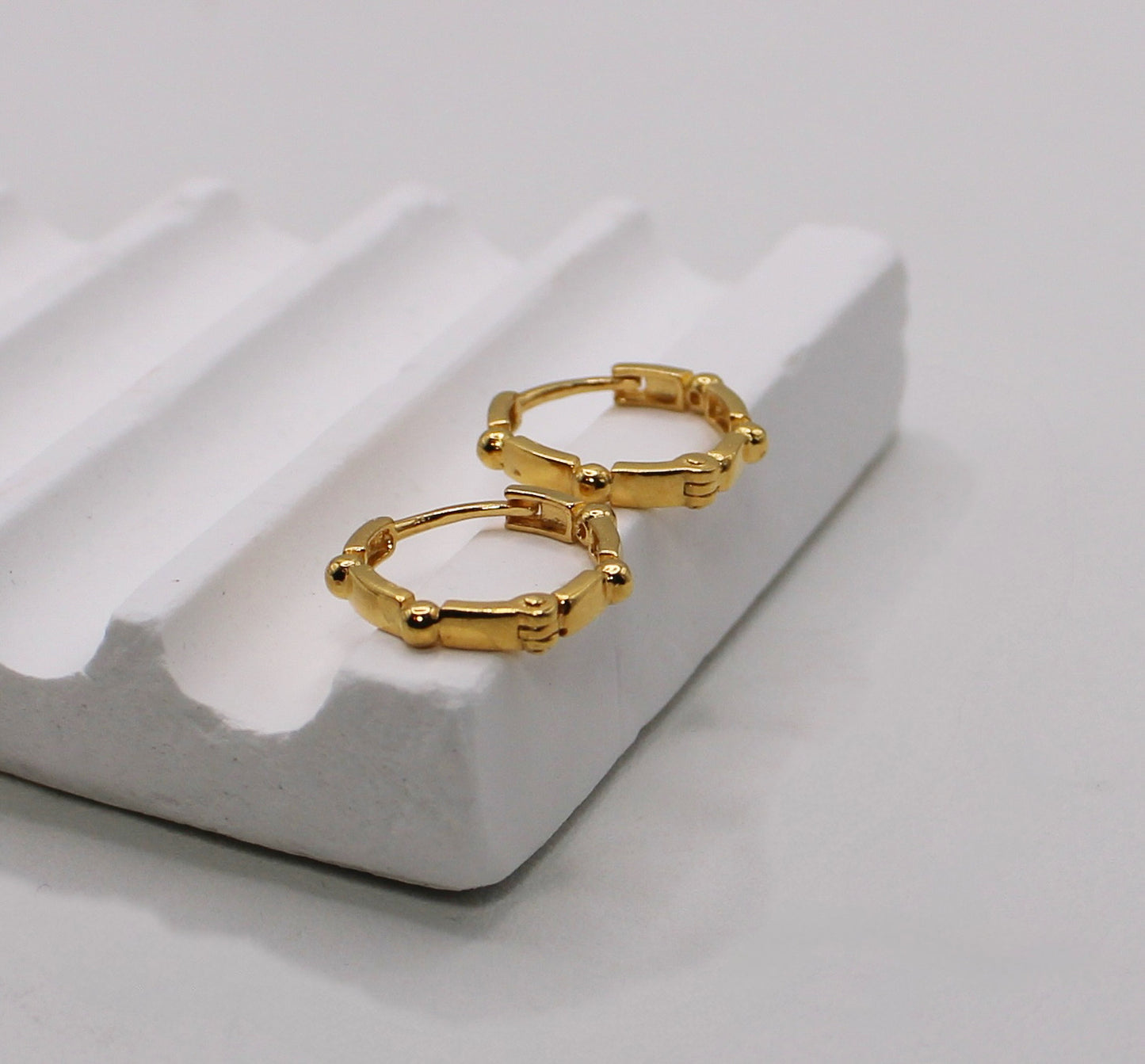 Small Hexagon Hoops