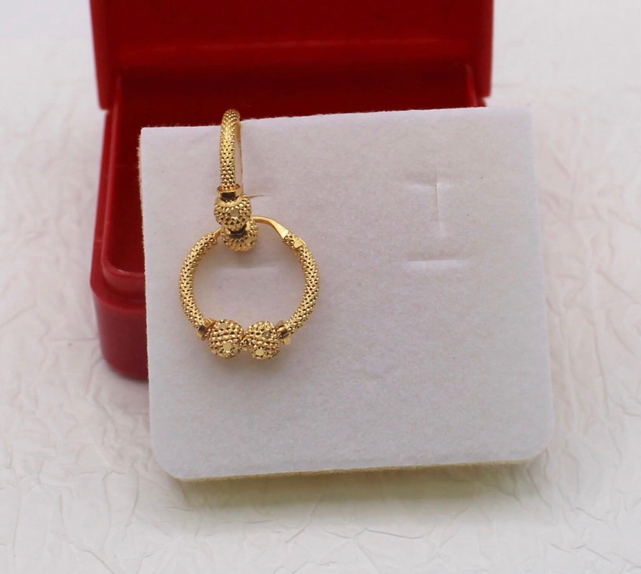 Small Twin-Ball Hoops | 11mm