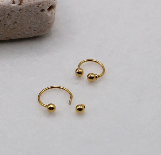 Septum Hoop | 18carat