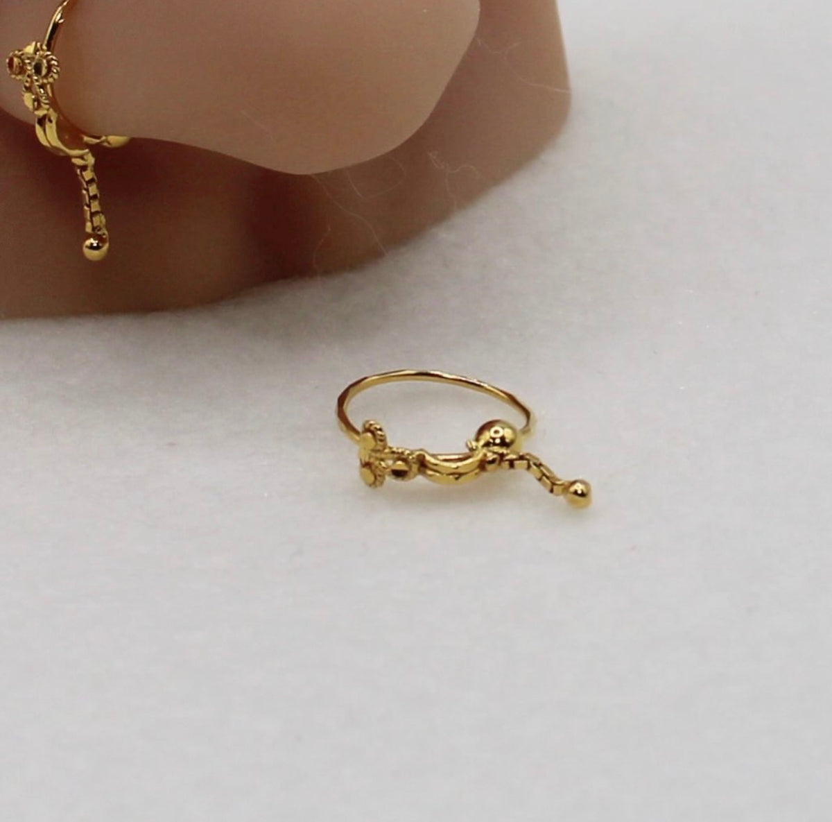 Chain Drop Hoop | 9.5mm