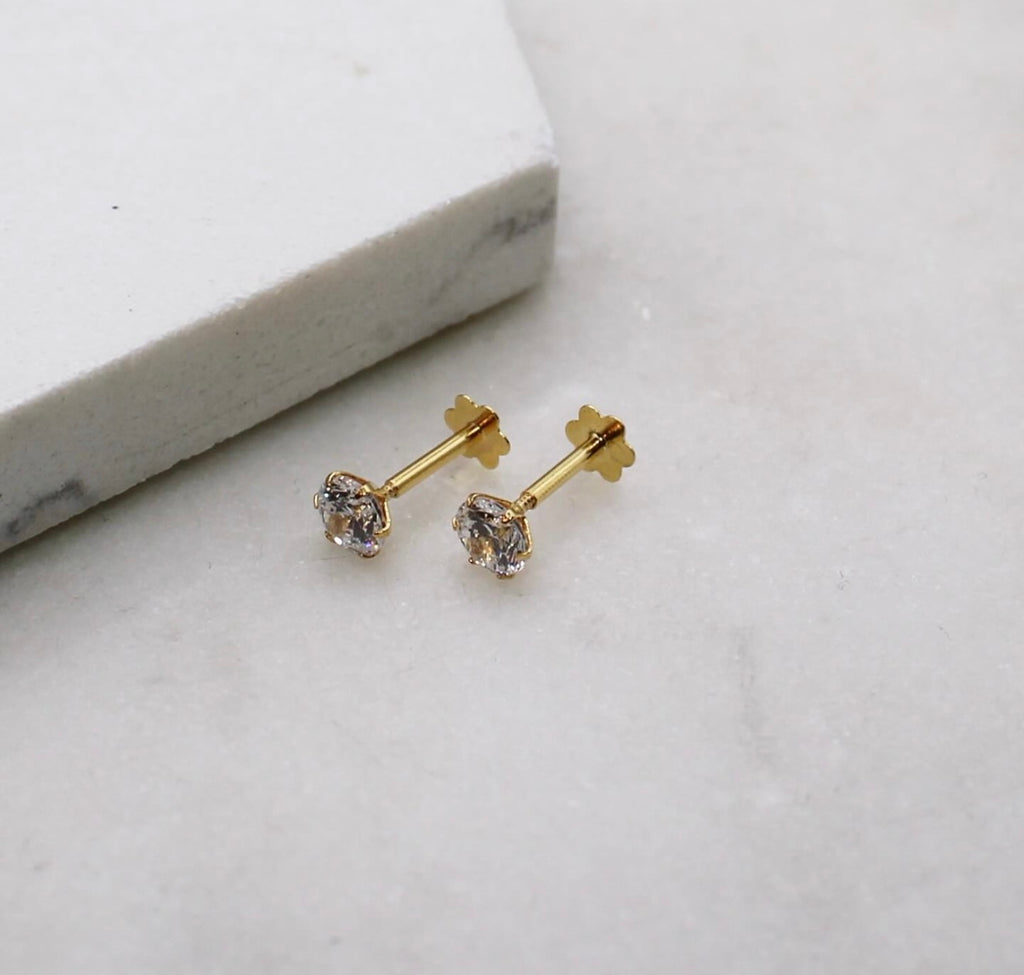Cubic Zirconia Studs