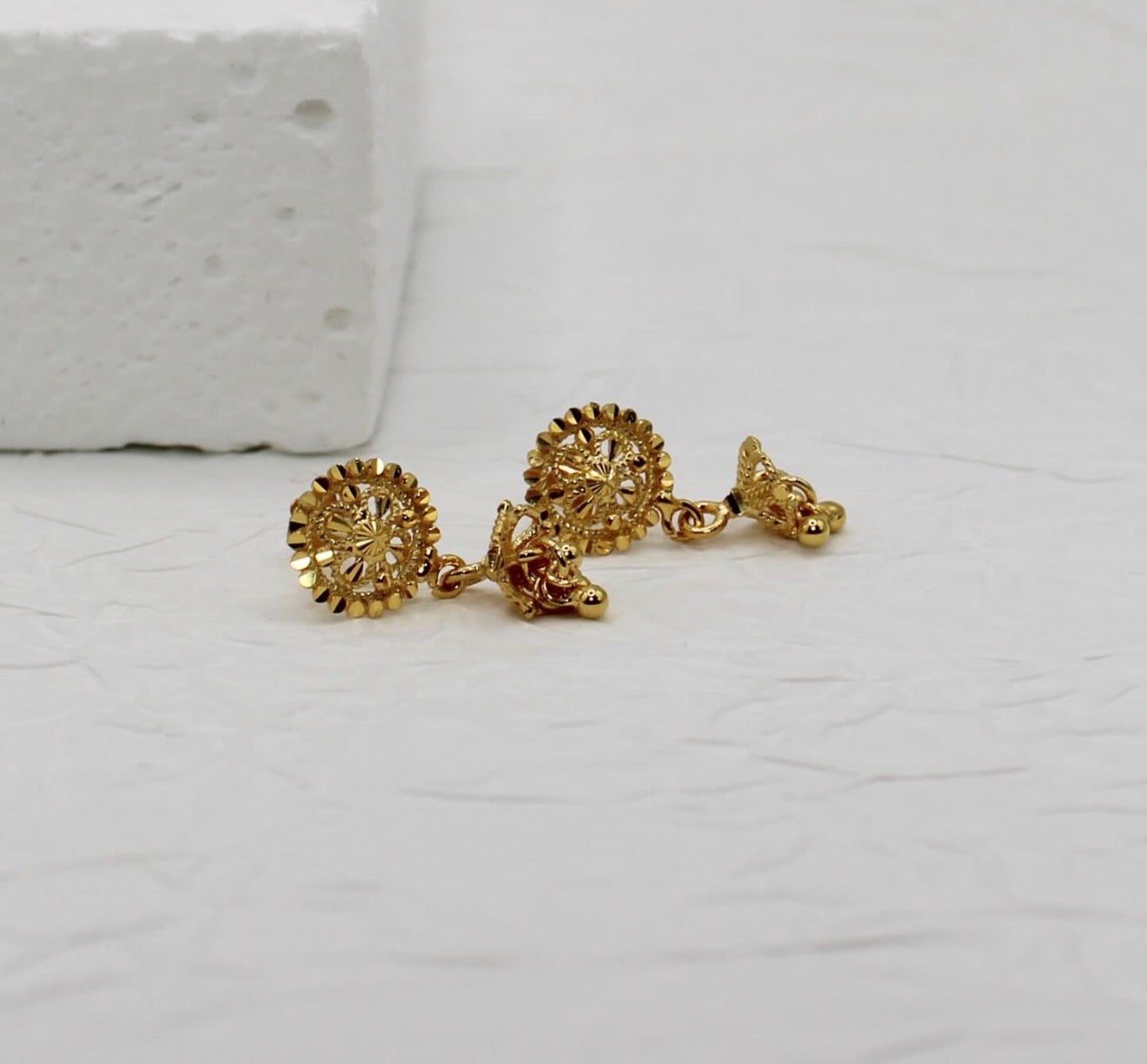 Sunlit Super-Mini Jhumkas
