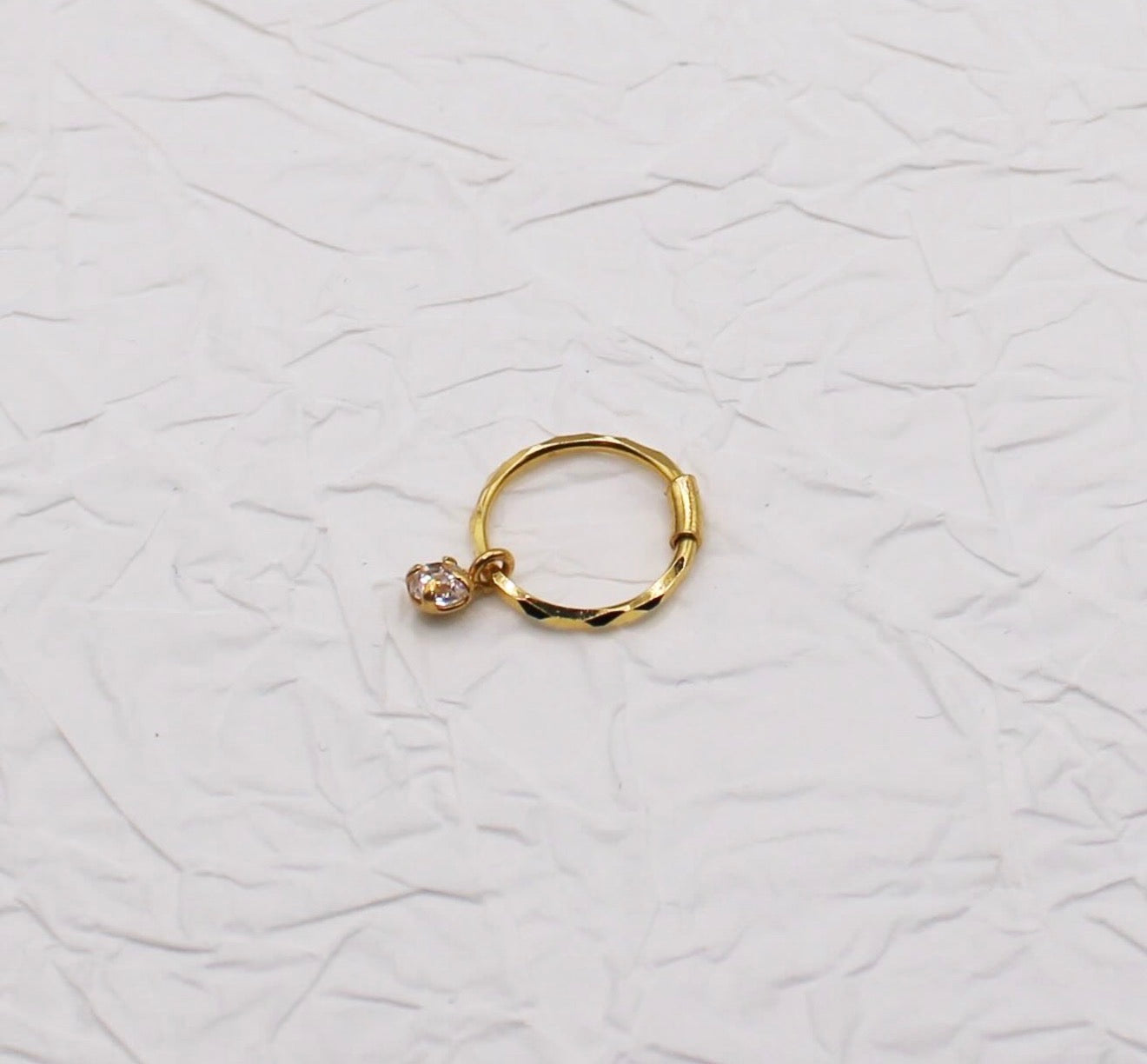 Diamanté Hoop | 8.5mm