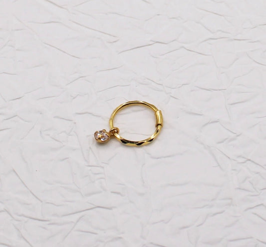 Diamanté Hoop | 8.5mm