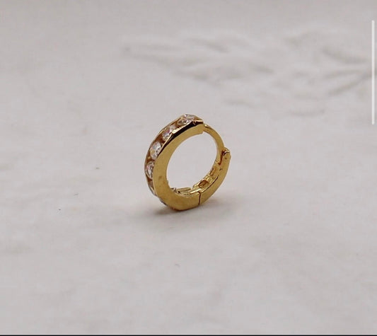 Tiny Sparkly Hoop | 6mm