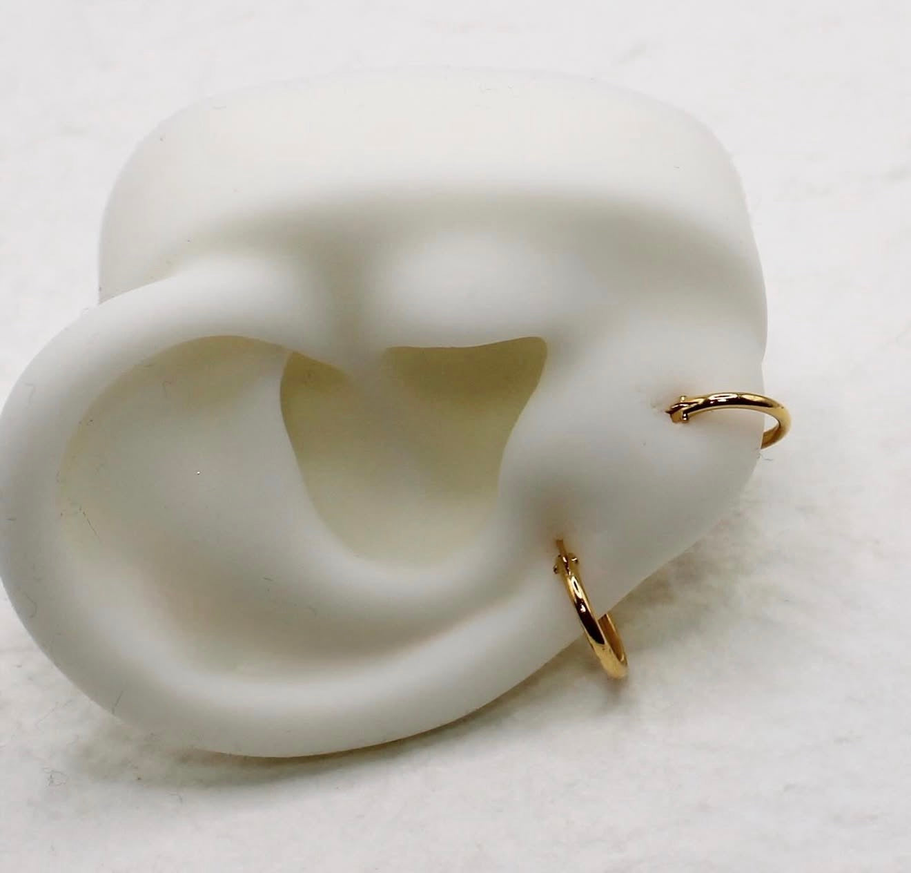 Minimal Hoops | 18carat