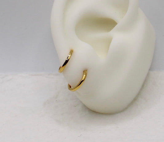 Signature Gold Huggies | 9.5mm