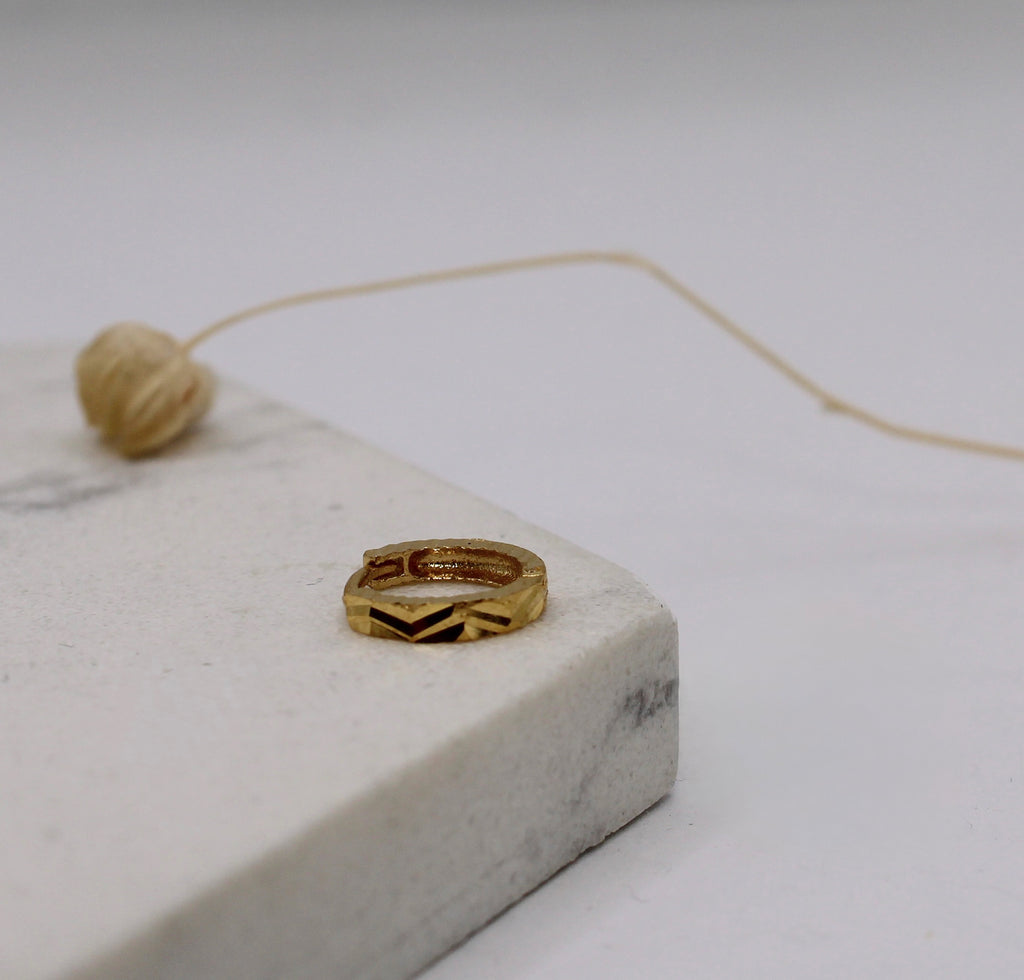 Solid Detailed Hoop | 7mm