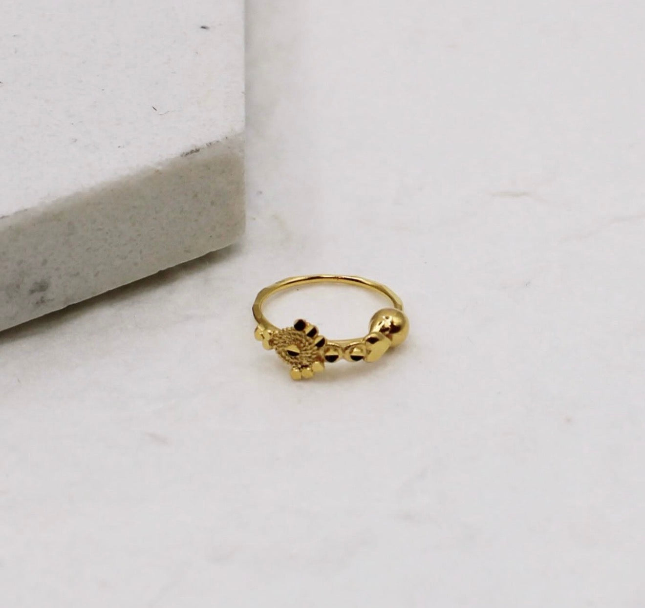 Gold Traditional Hoop | 9mm