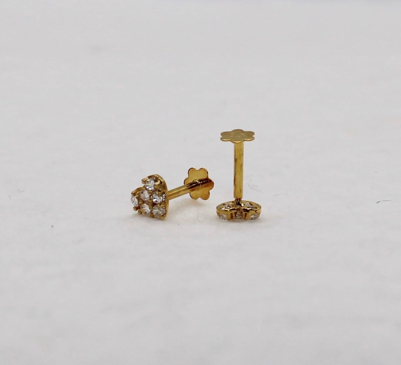 Small Heart Studs | 4mm