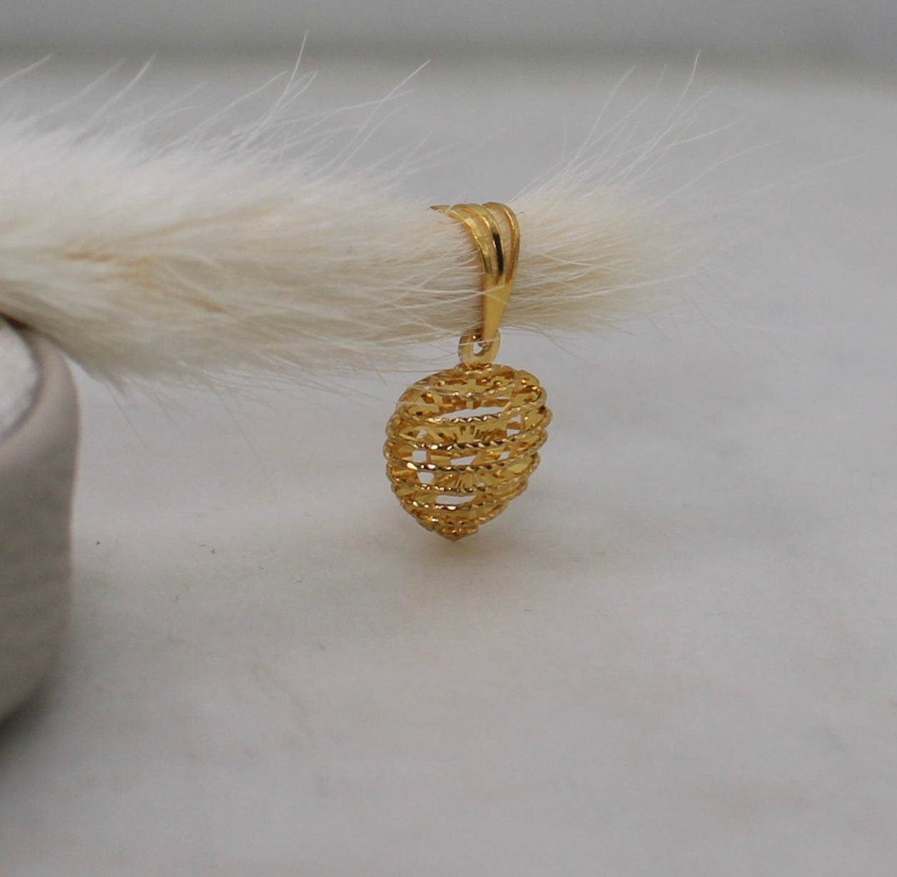 Wired 22carat Heart Pendant