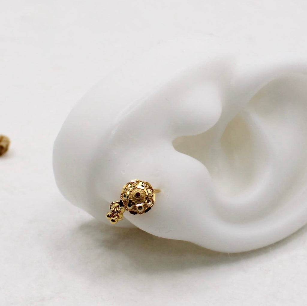 Decorative Dangle Hoop