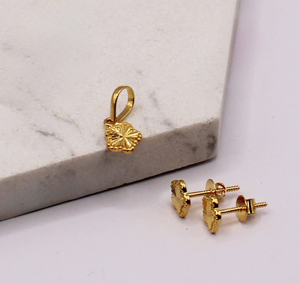 Super Mini Flower Pendant Set