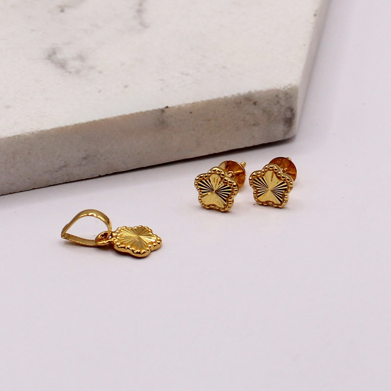 Super Mini Flower Pendant Set