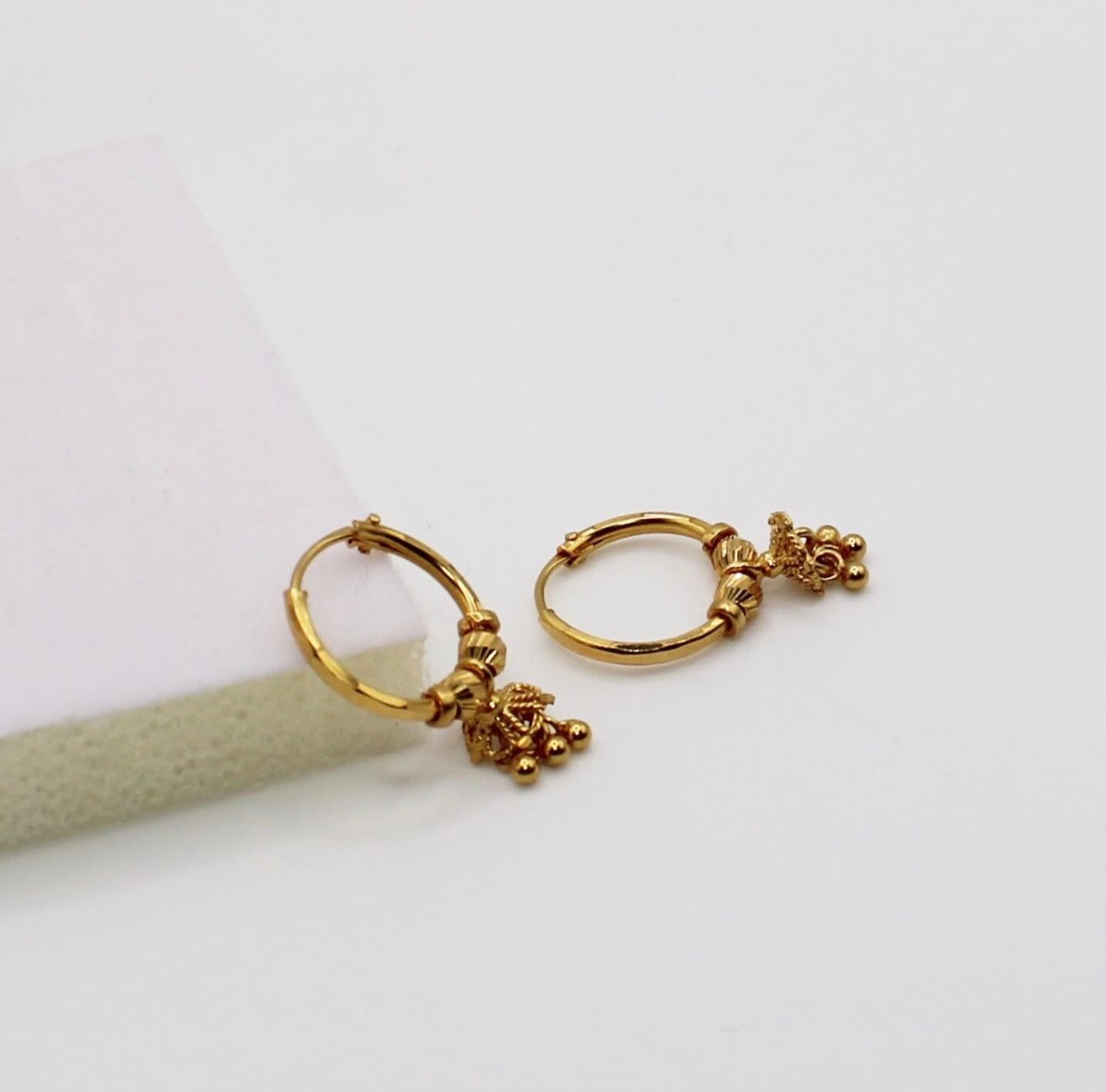 Mini Jhumka Hoops