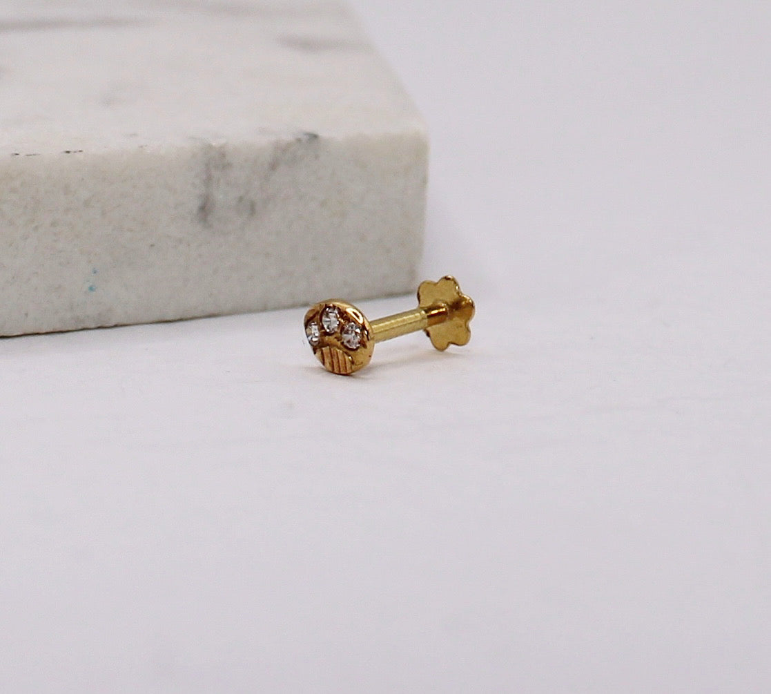 Mini Oval Stud