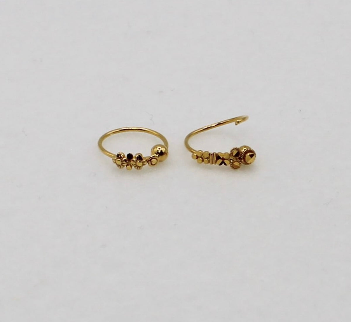 Detailed Traditional Hoop | 18carat