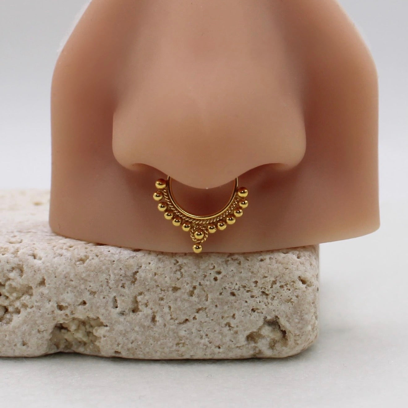 No pierce Septum Hoop | 18carat
