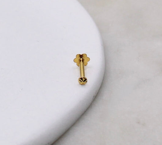 Tiny Umbrella Stud (single piece)