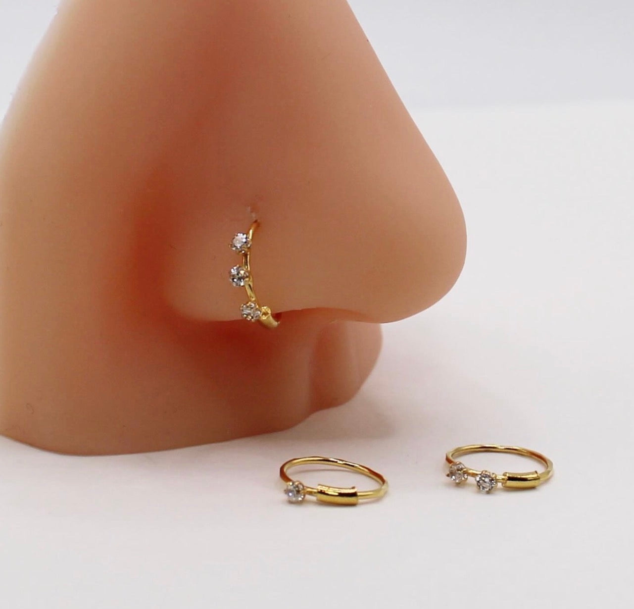 Sparkly Simple Hoop
