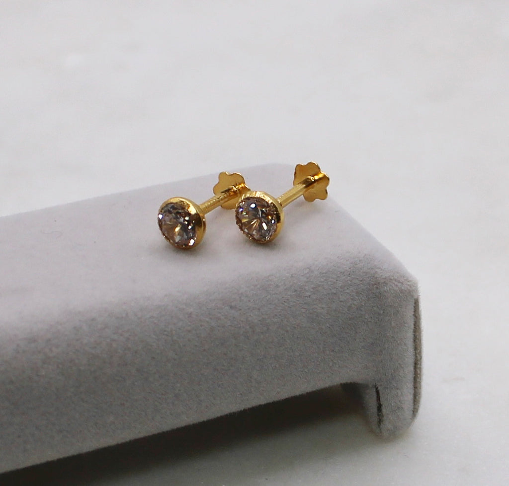 4mm Clean Round Studs