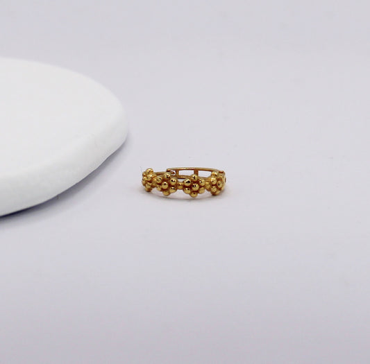Four-flower Hoop | 9mm