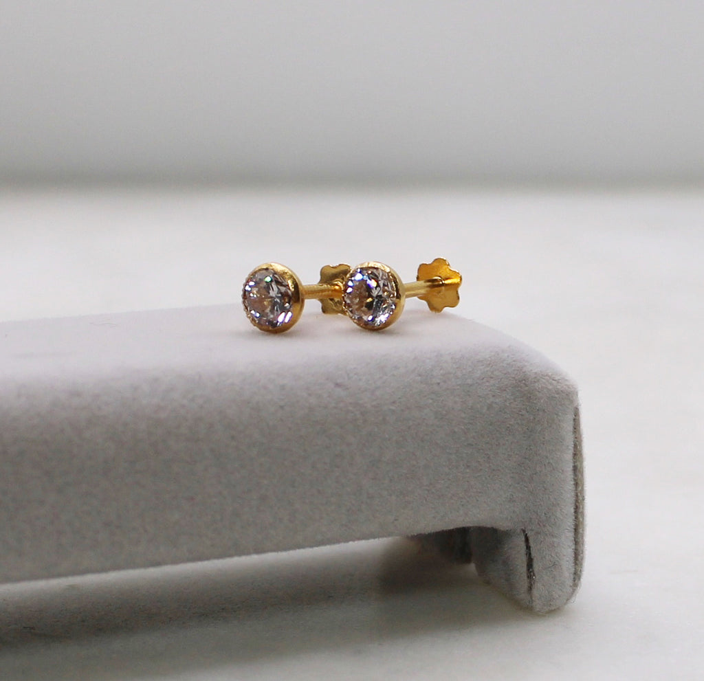 4mm Clean Round Studs