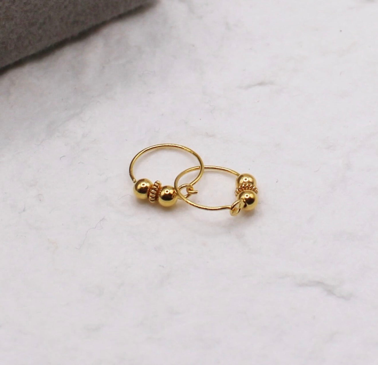 Plain Ball Hoops | 8.5mm