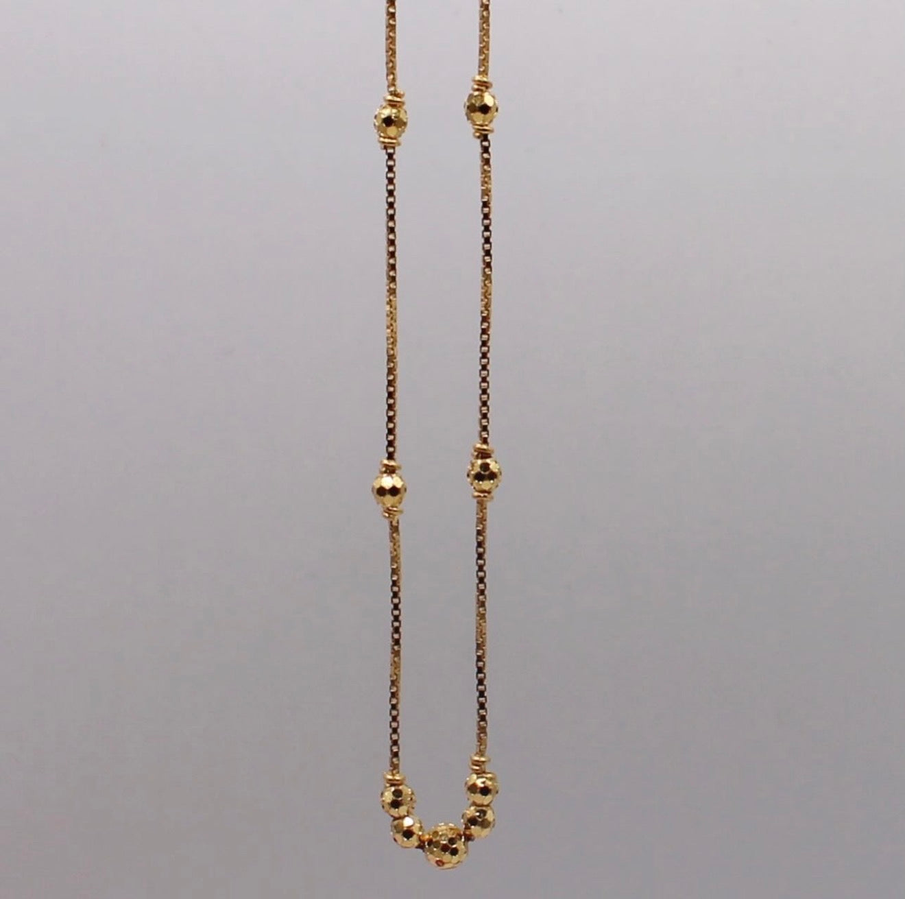 Dainty Beaded Necklace | 22carat