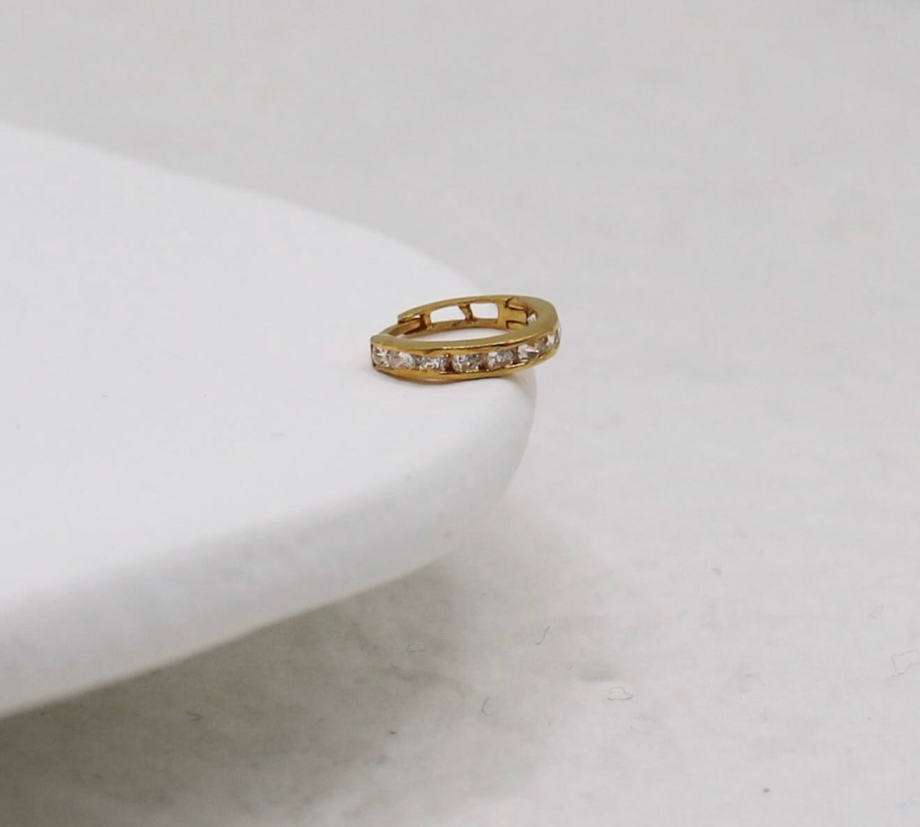 Thin 22carat Hoop