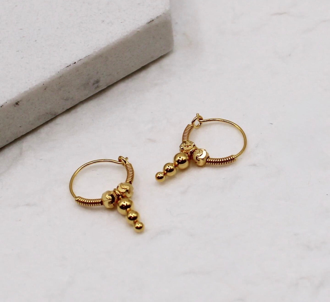 Solid Drop Hoops | 9mm