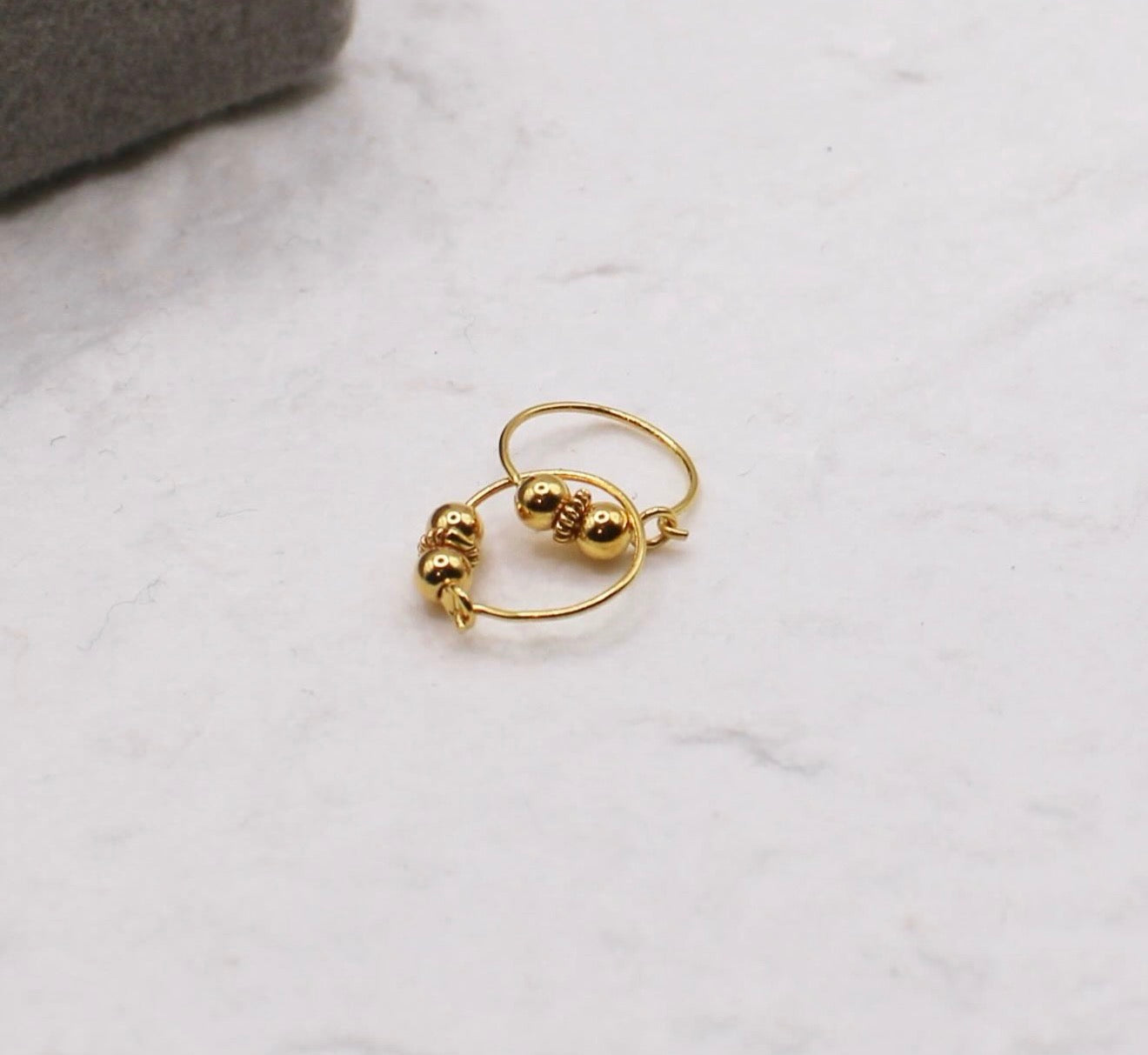 Plain Ball Hoops | 8.5mm