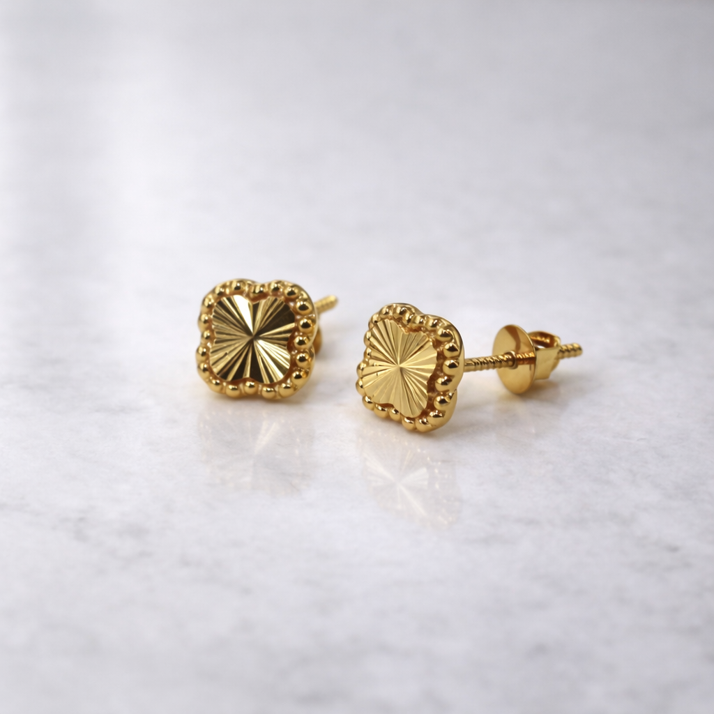 Clover Studs | 18carat