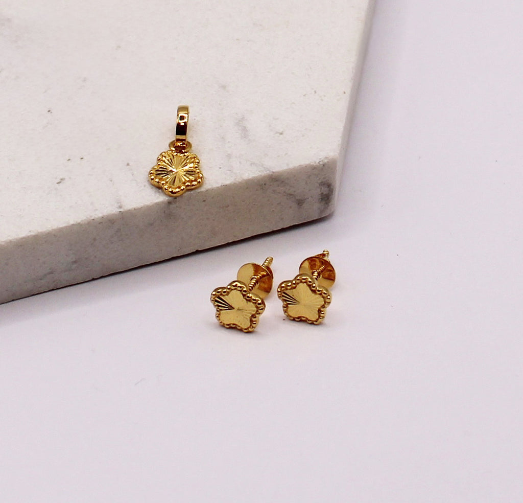 Super Mini Flower Pendant Set