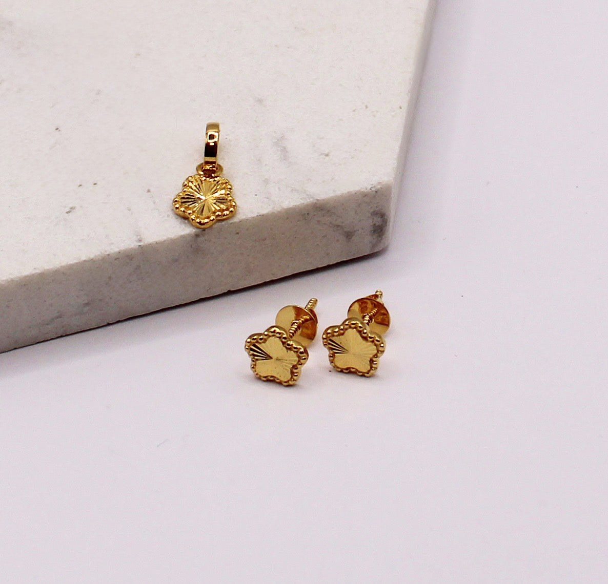 Super Mini Flower Pendant Set