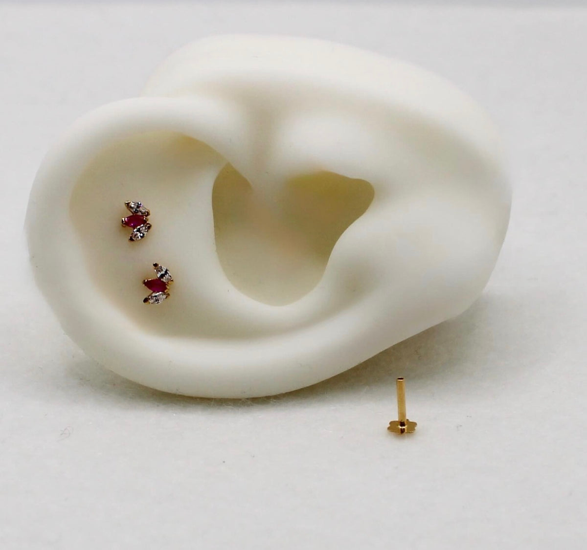 Pink Tulip Stud | 18carat