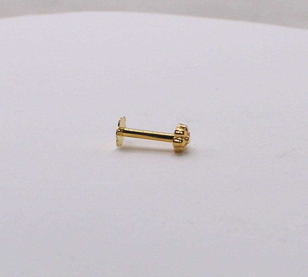 3.5mm Solid Flower Stud