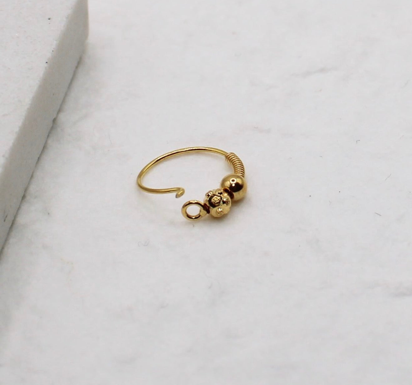 Gold Hoop | 9mm