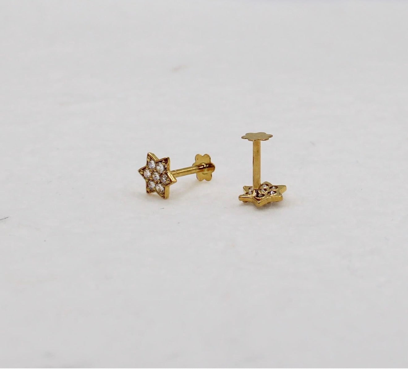 Sparkly Star Studs