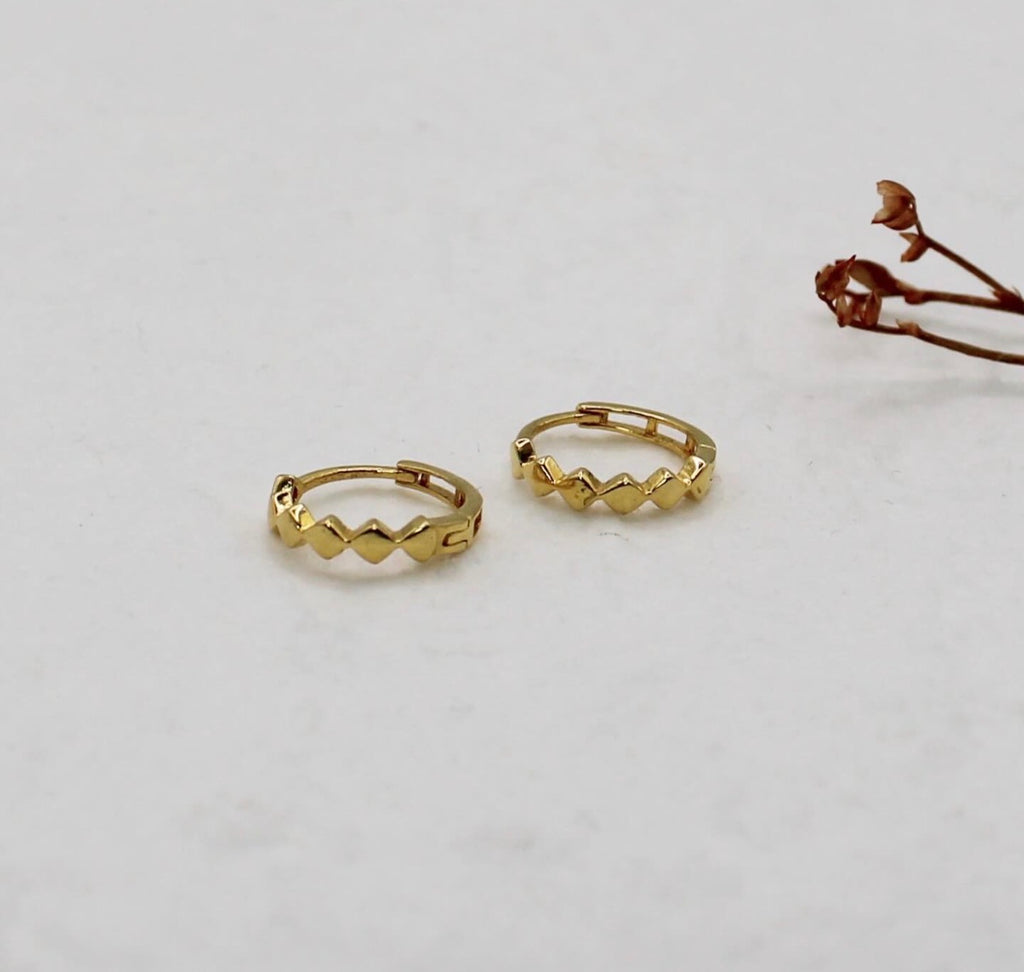 Zigzag Huggies | 9mm