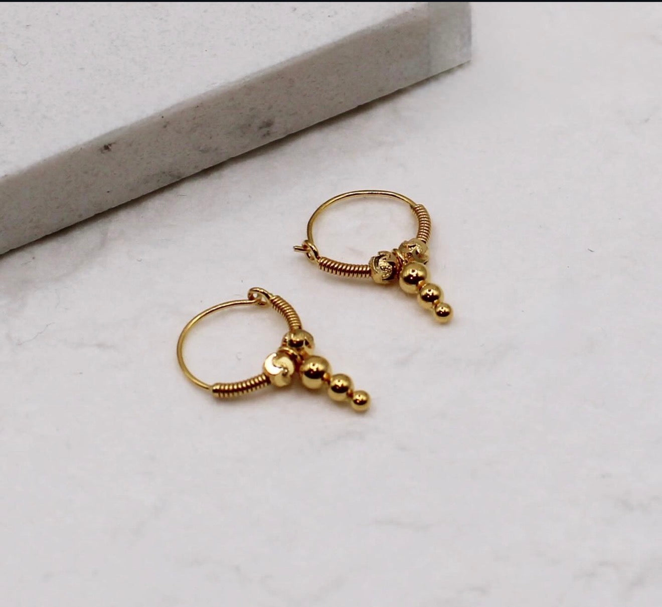 Solid Drop Hoops | 9mm