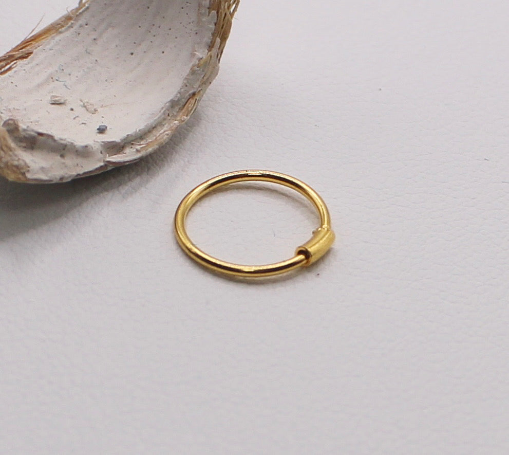 Plain Mirror-finish Hoop