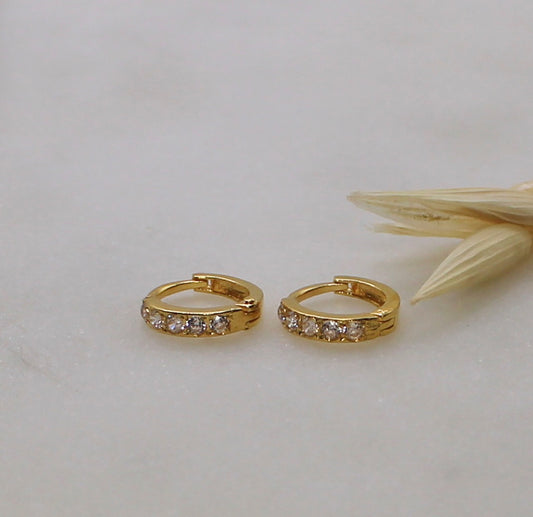 Tiny Clean Finish Hoops | 6mm