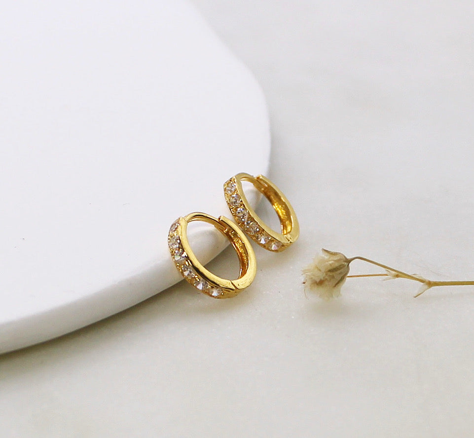 Tiny Clean Finish Hoops | 6mm